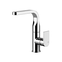 Gessi Emporio Via manzoni смеситель для раковины без донного клапана, с соединительными шлангами, цвет: Chrome - Gidratop.ru изображение