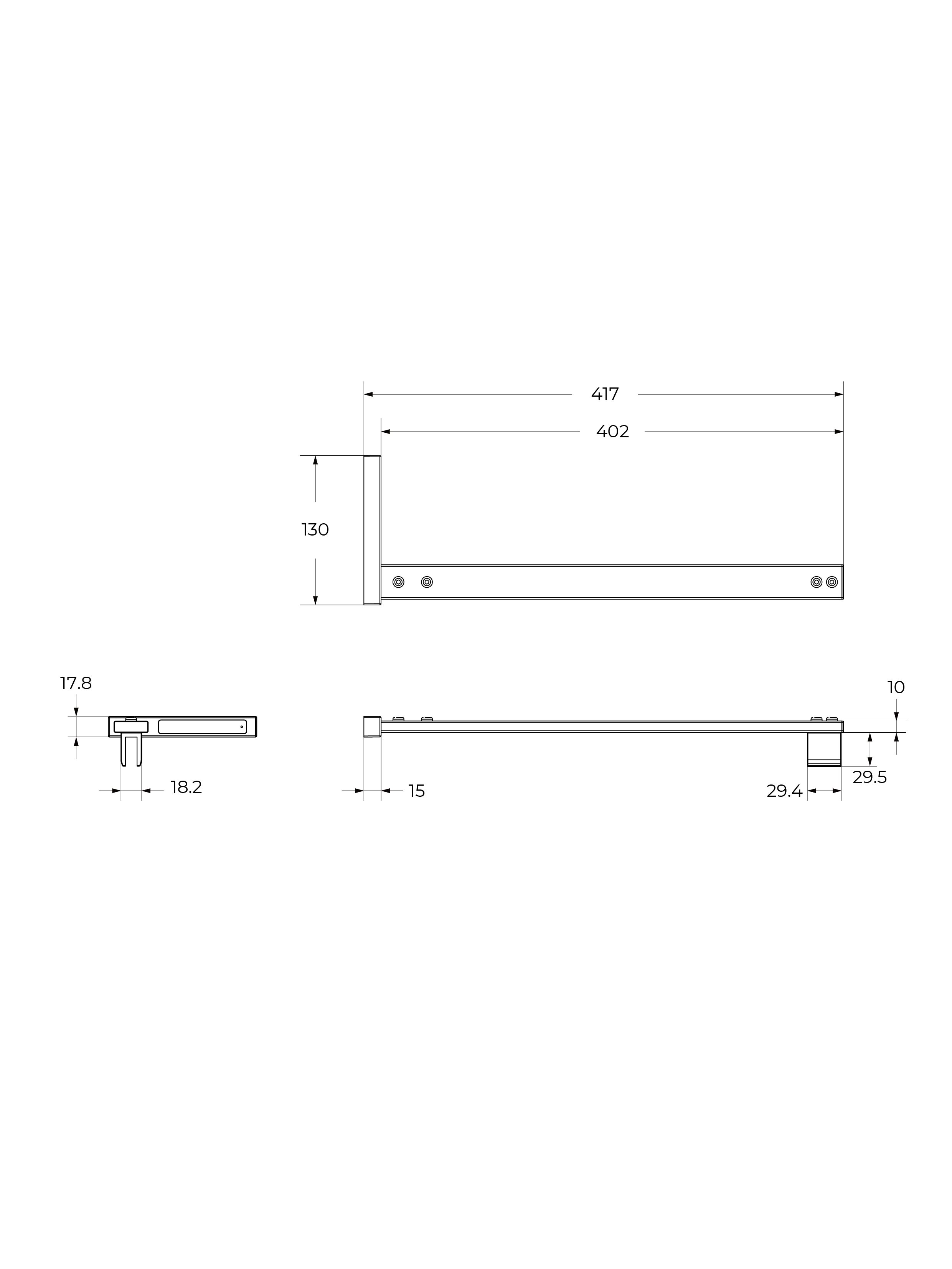 Душевая перегородка BelBagno UNO-L-1-TB-110-C-Cr - Gidratop.ru изображение