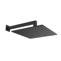 Gessi Emporio shower верхний душ для настенного крепления, поворотная, с защитой от известкового налёта, цвет: Black XL