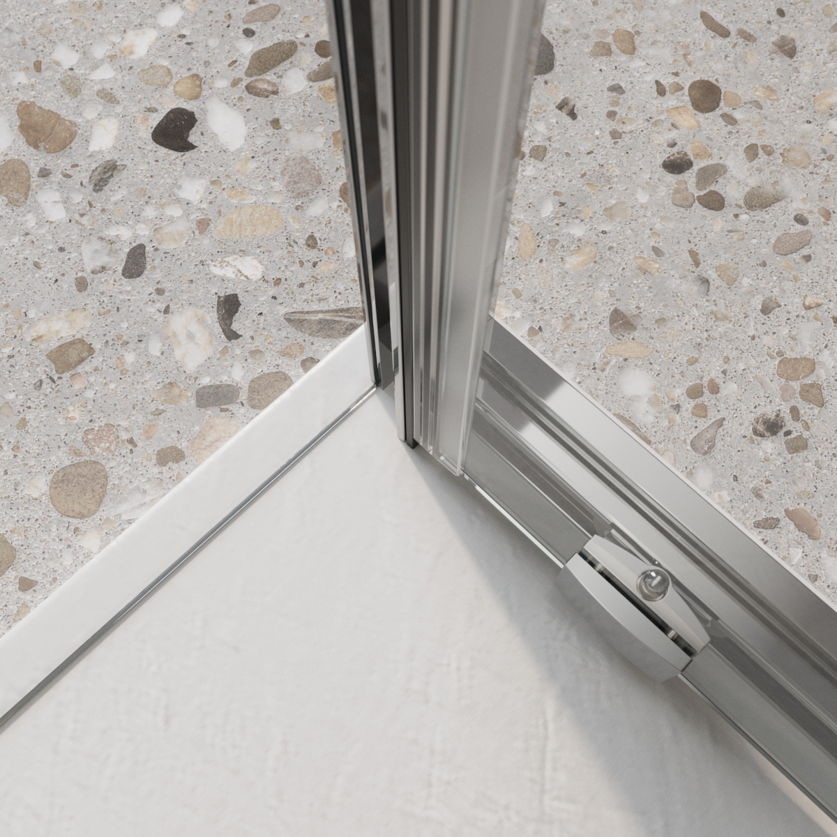 Душевой уголок BelBagno LUCE-AH-1-110/90-C-Cr - Gidratop.ru изображение
