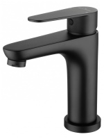 Смеситель для раковины WONZON & WOGHAND ALFA, Черный матовый (WW-A40202-MB) - Gidratop.ru изображение