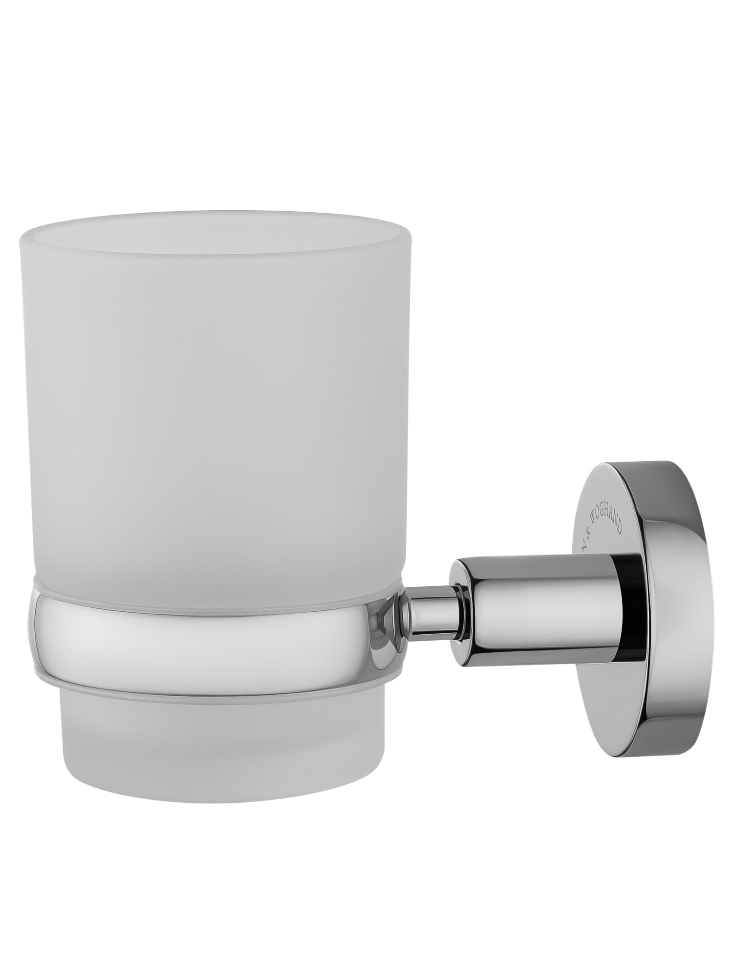 Стакан для зубных щеток с держателем WONZON & WOGHAND EASY, Хром (WW-8121) - Gidratop.ru изображение