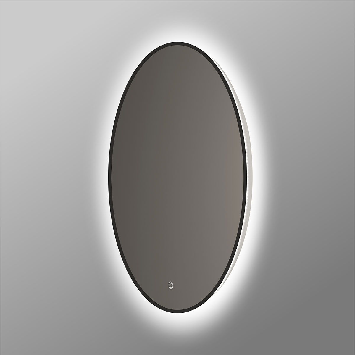 Зеркало LED VLM-3DE800B 800x800 c сенсорным выключателем и диммером - Gidratop.ru изображение