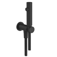 Gessi Ingranaggio гигиенический душ настенный на 1/2, цвет: Black XL - Gidratop.ru изображение