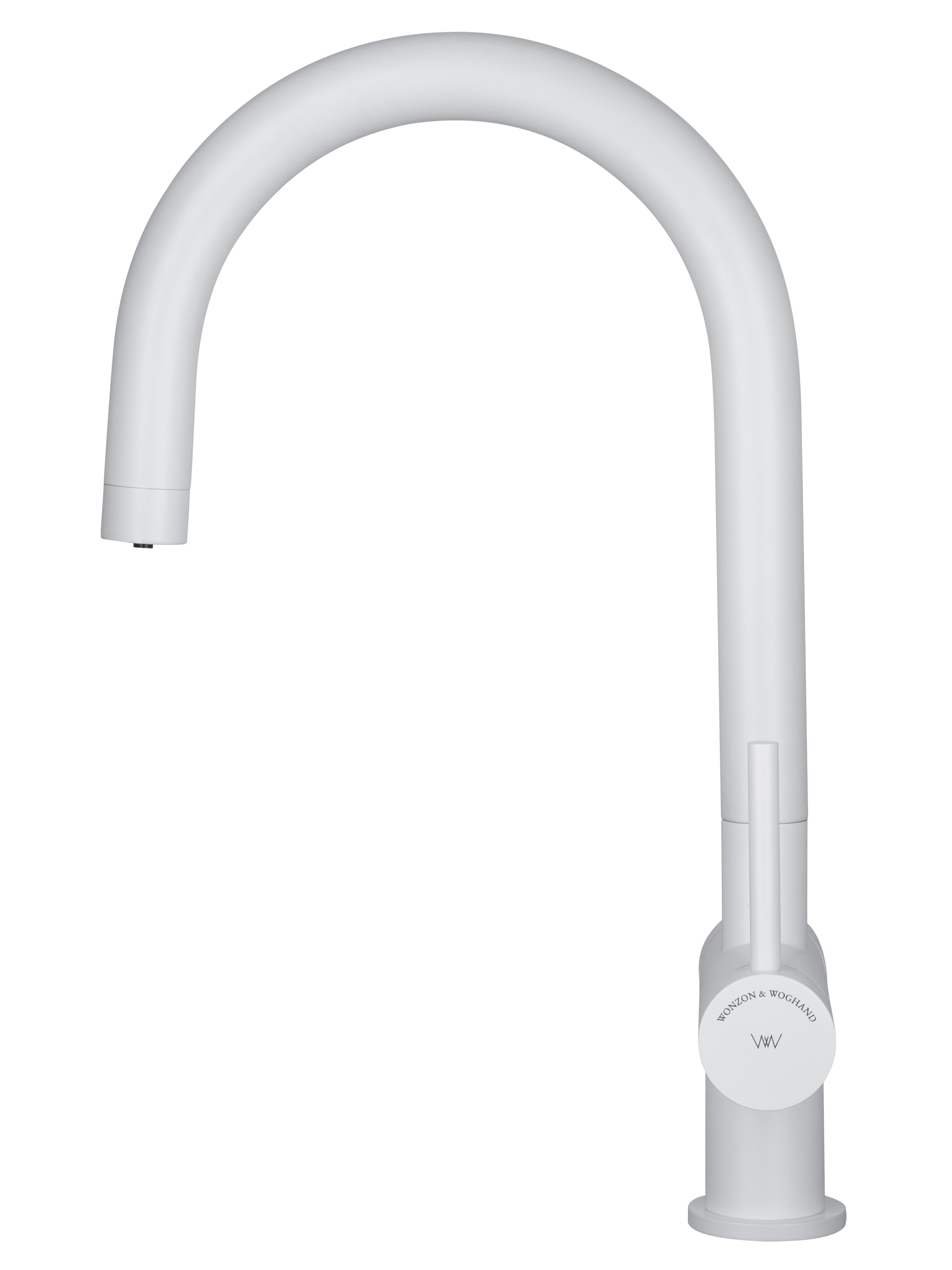 Смеситель для кухни c подключением фильтра WONZON & WOGHAND, Белый матовый (WW-3211-MW) - Gidratop.ru изображение