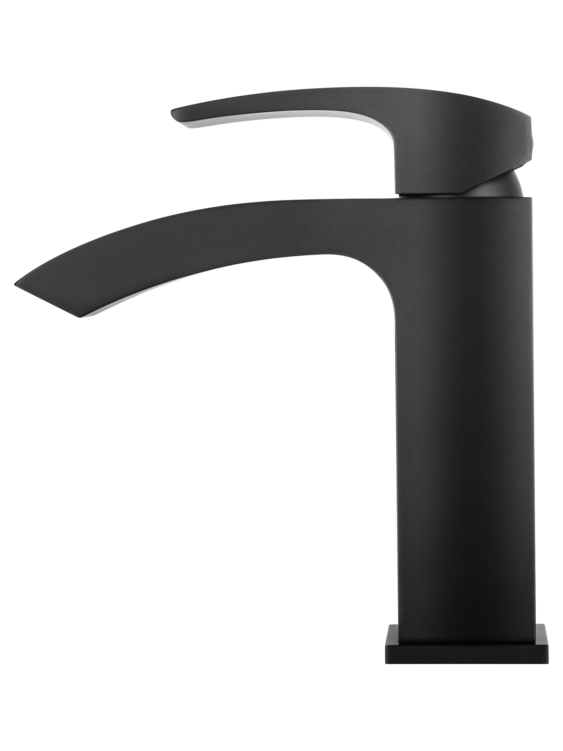 Смеситель для раковины WONZON & WOGHAND FIT, Черный матовый (WW-88139009-MB) - Gidratop.ru изображение