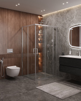 Душевой уголок CEZARES MOLVENO-AH-21-80+20-C-Cr-IV - Gidratop.ru изображение