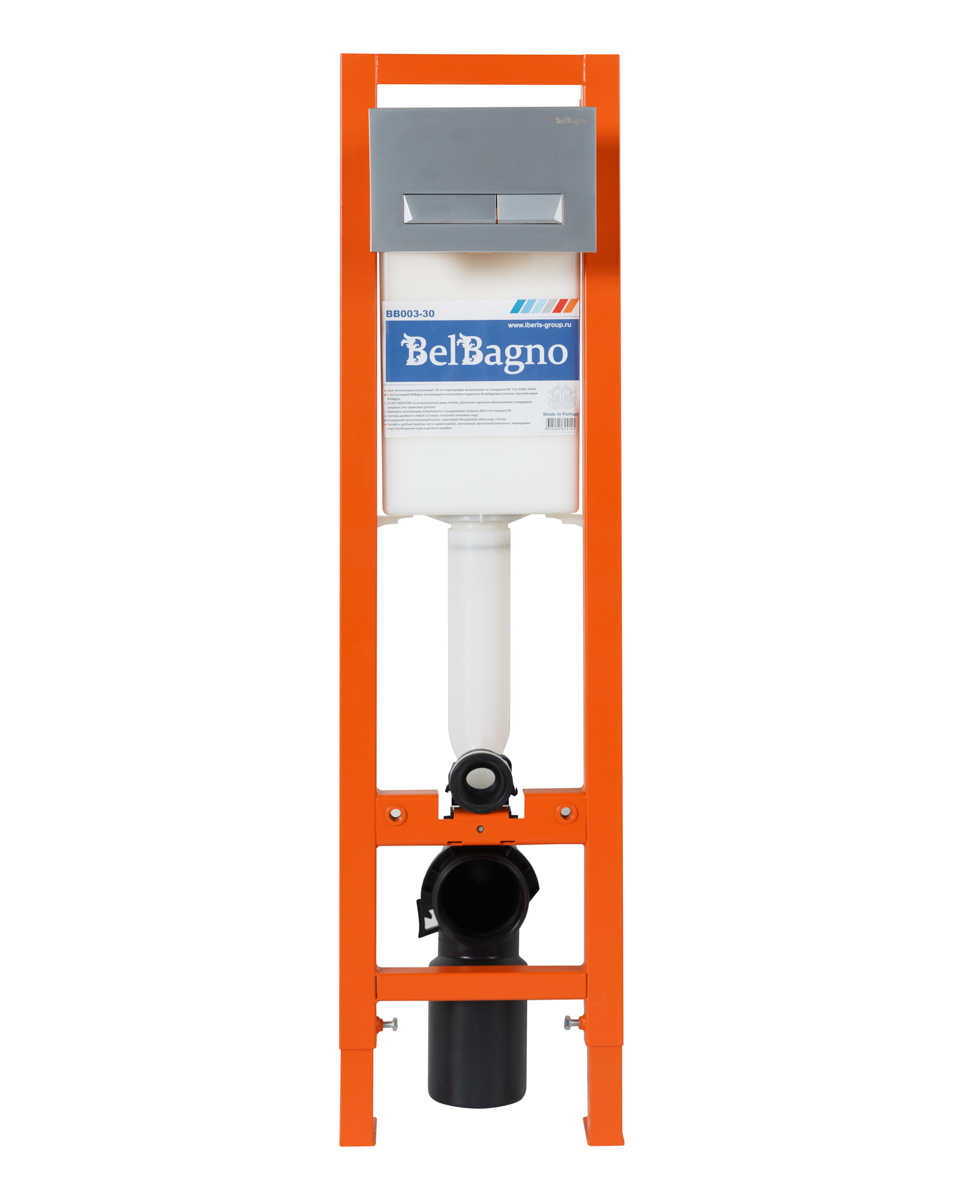 Кнопка смыва BelBagno MARMI, цвет-хром матовый - Gidratop.ru изображение