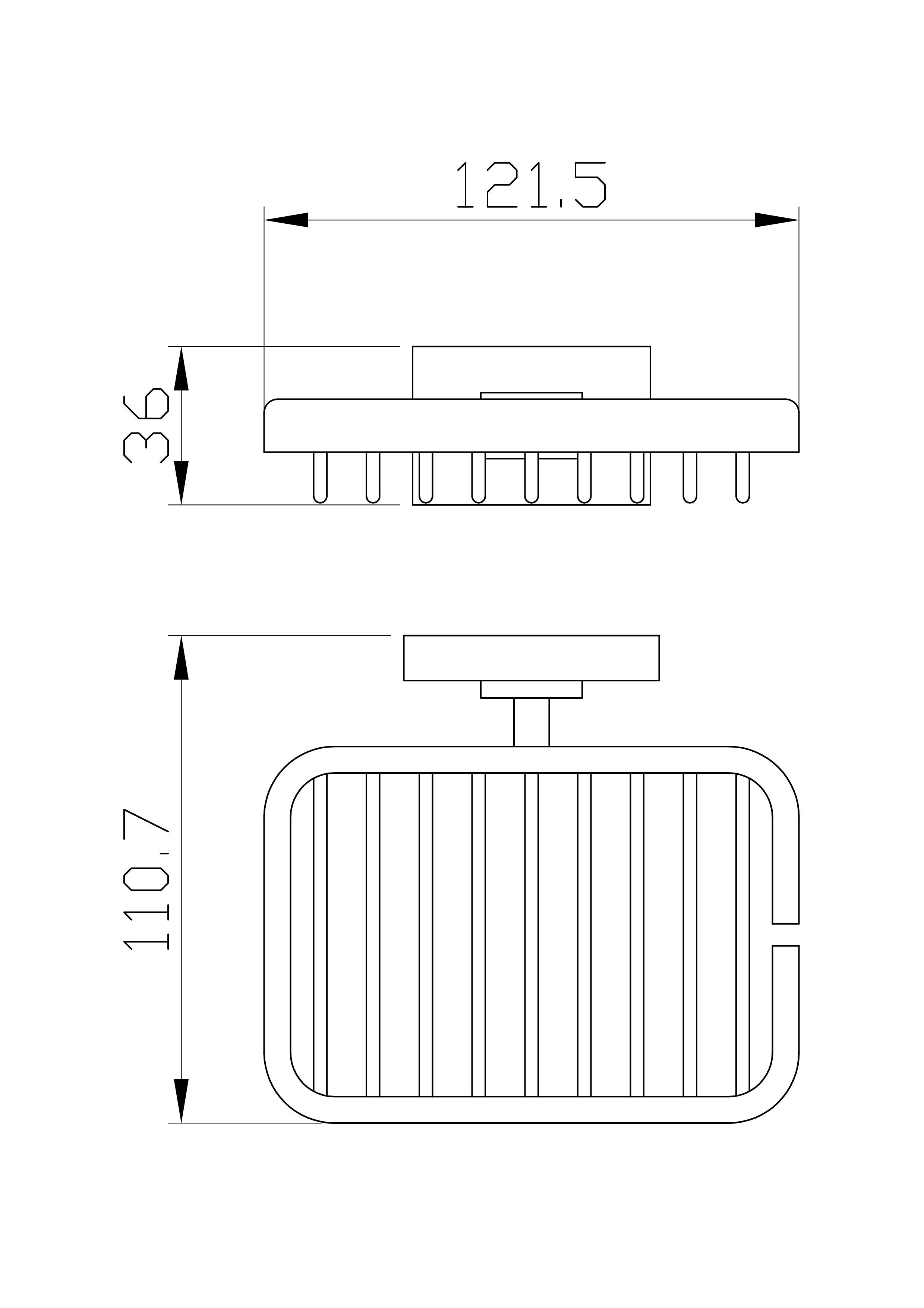 Мыльница с держателем WONZON & WOGHAND FLAT, Хром (WW-9724) - Gidratop.ru изображение