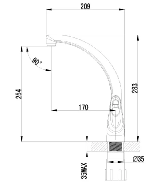 Смеситель Lemark Luna LM4155C для кухонной мойки - Gidratop.ru изображение