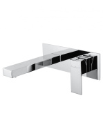 Смеситель для раковины встраиваемый WONZON & WOGHAND CUBE, Хром (WW-88869016-CR) - Gidratop.ru изображение