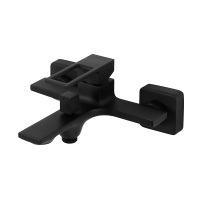 LUCE Смеситель для ванны и душа, чёрный LUC-VAS-NERO - Gidratop.ru изображение