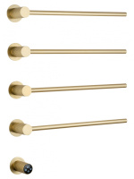 Полотенцесушитель электрический встраиваемый WONZON & WOGHAND MÜNCHEN, Брашированное золото (WW-A354-BG)