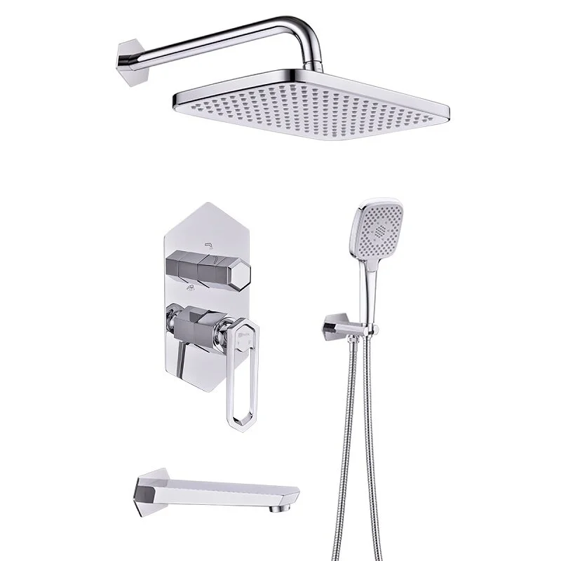 Душевая система Lemark Prizma LM3922C, хром - Gidratop.ru изображение
