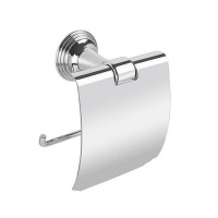 Colombo Hermitag Держатель для бумаги с крышкой, цвет: хром - Gidratop.ru изображение