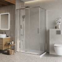 Душевой уголок BelBagno LUCE-AH-21-150/90-C-Cr - Gidratop.ru изображение