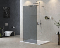 душевая перегородка CEZARES LIBERTA-L-2-90-120-GR-Cr