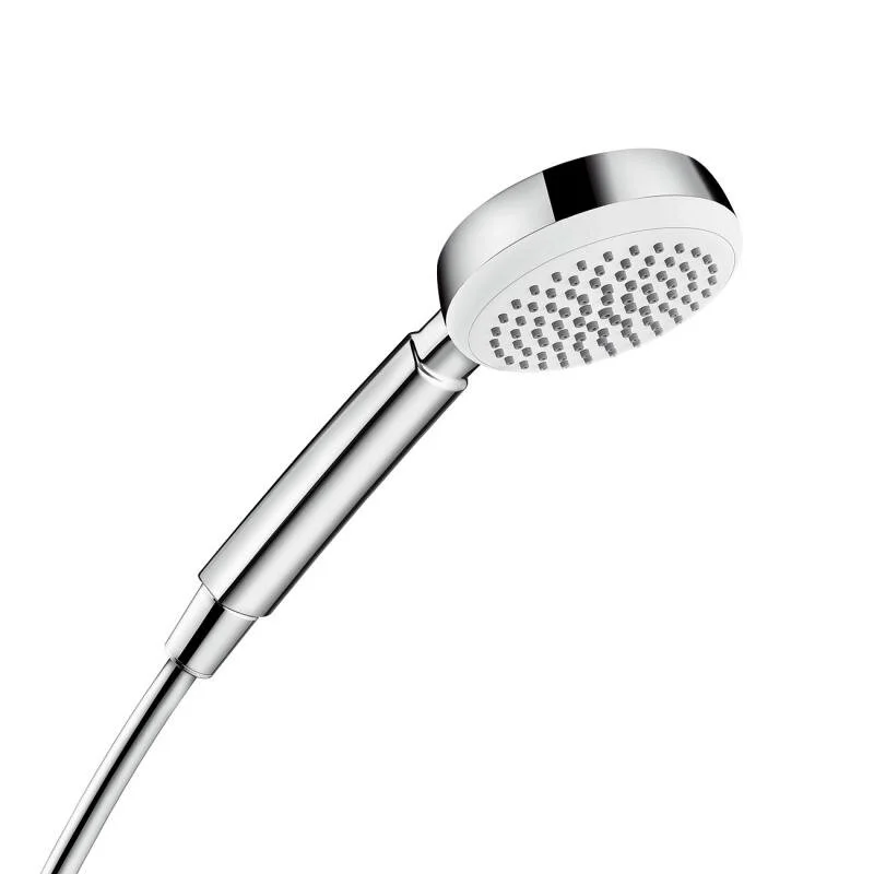 Ручной душ Hansgrohe Crometta 100 1jet 26825400, белый/хром - Gidratop.ru изображение