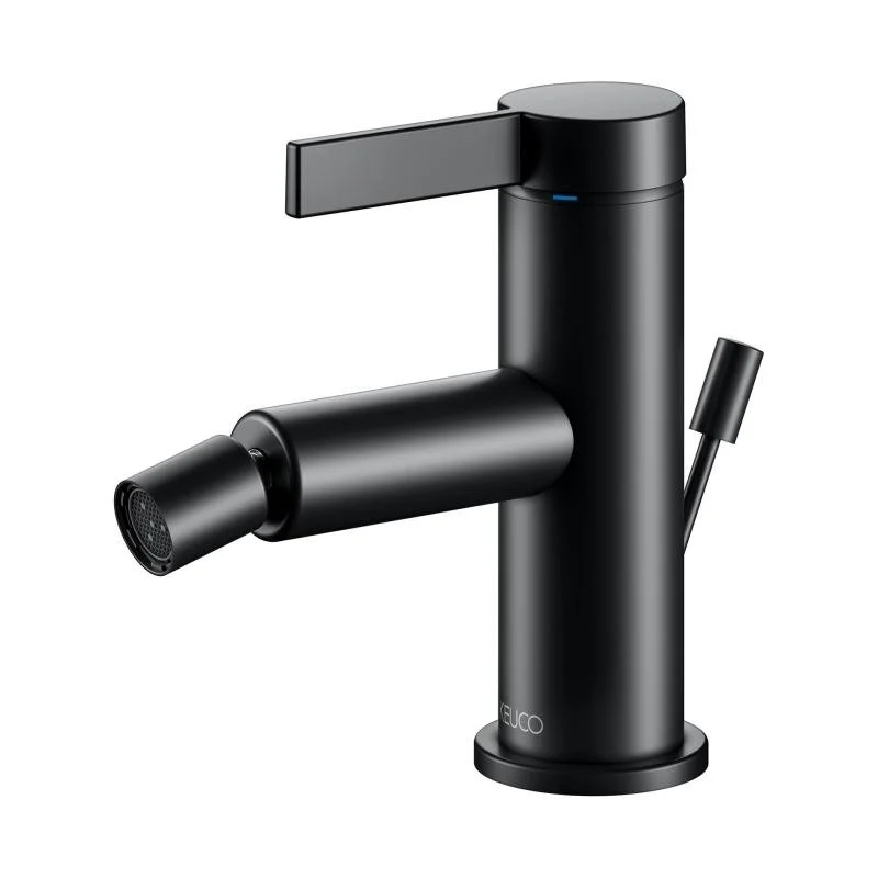 Смеситель Keuco Ixmo Pure 59509371000 для биде, с донным клапаном, цвет черный матовый - Gidratop.ru изображение