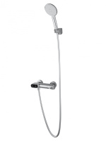 Смеситель для душа с встроенным изливом WONZON & WOGHAND MUSE Corno, Хром (WW-A30902-CR) - Gidratop.ru изображение