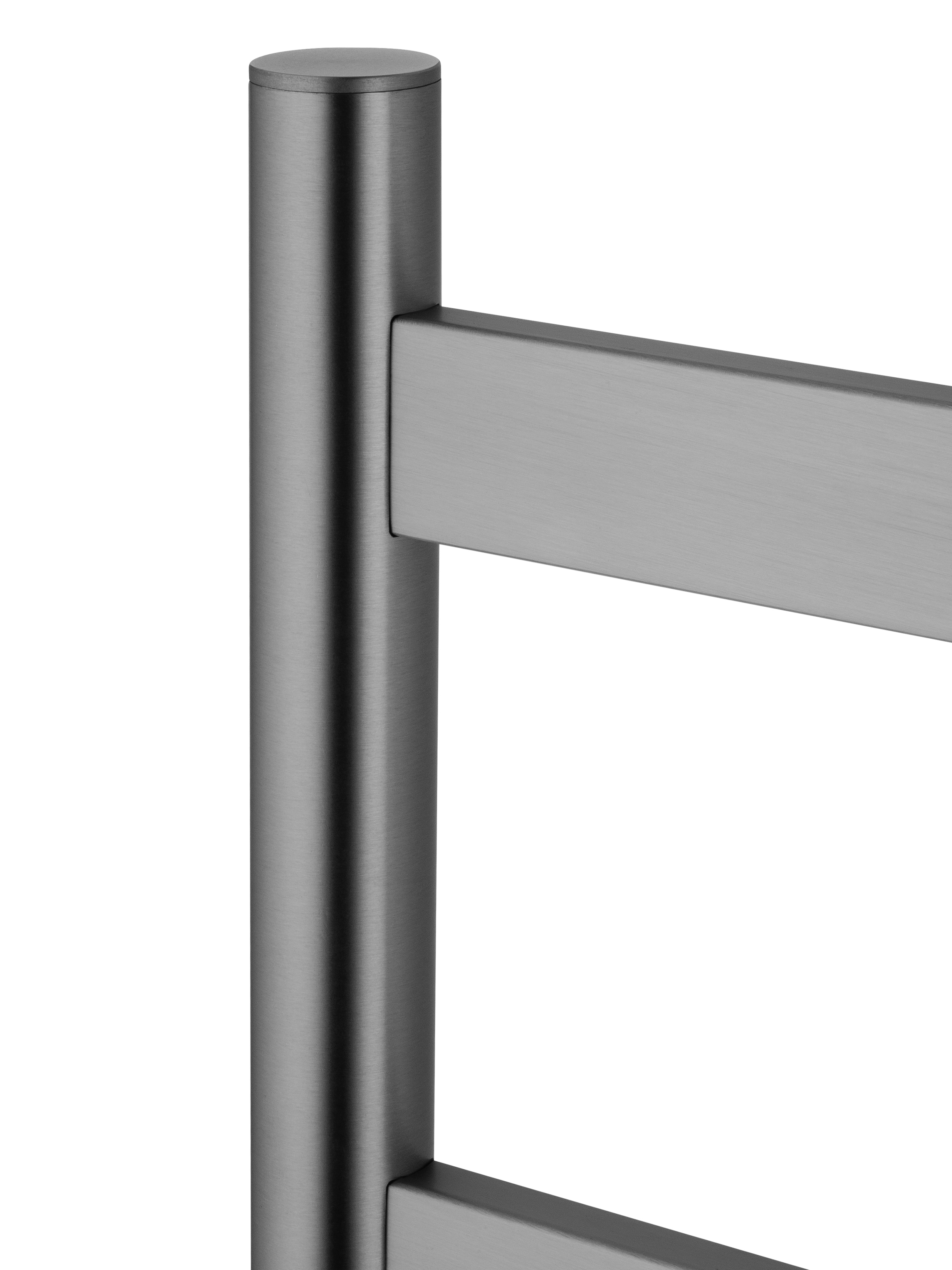 Полотенцесушитель электрический напольный WONZON & WOGHAND ESSEN, Темный графит (WW-A406-GM) - Gidratop.ru изображение