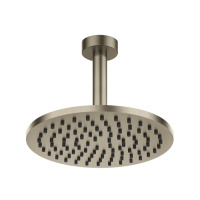 Gessi Emporio shower верхний душ потолочный, поворотная с шарниром, с защитой от известкового налёта, цвет: Finox Brushed Nickel - Gidratop.ru изображение