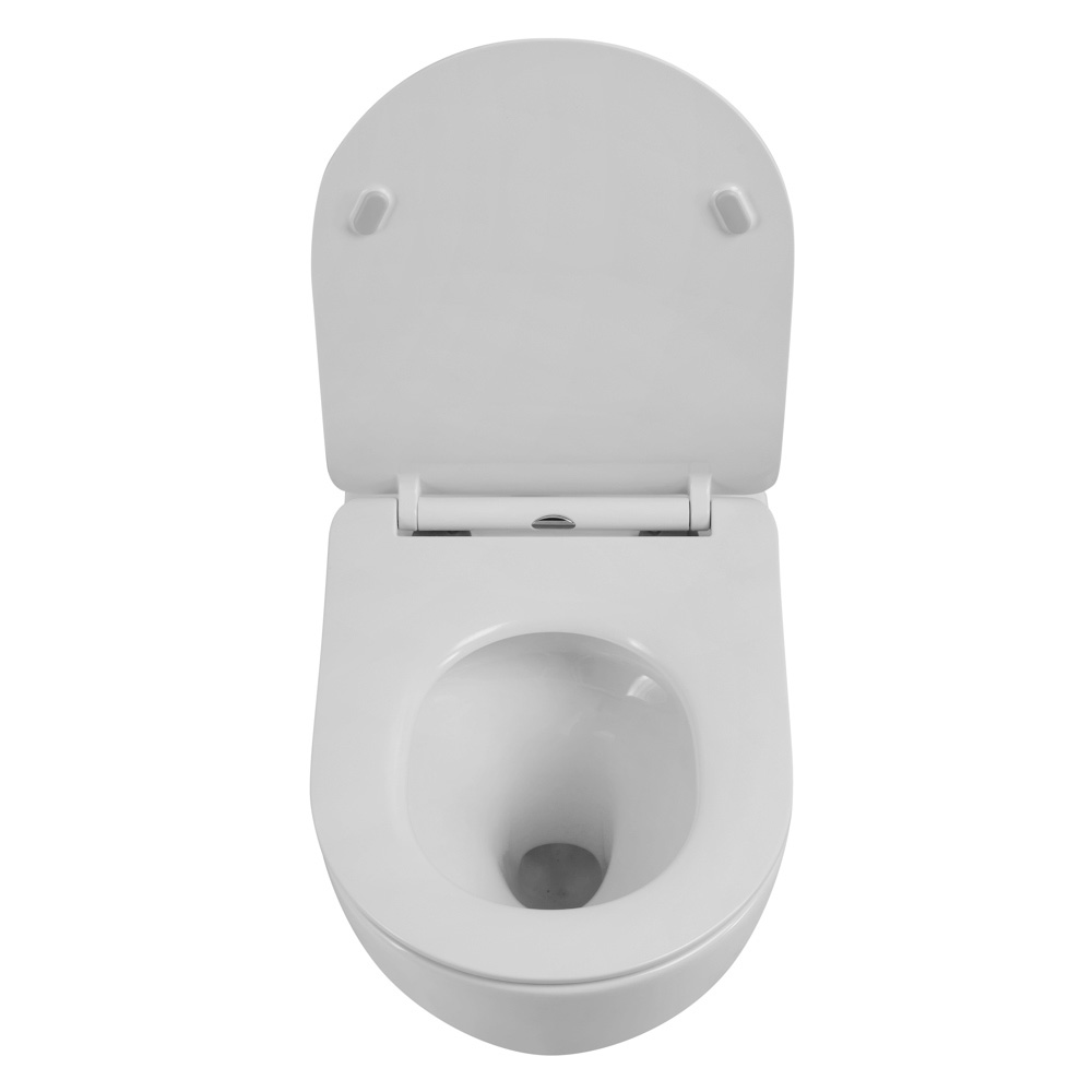 Унитаз подвесной безободковый BelBagno AMANDA-TOR BB051CH-TOR-FC/BB2034SC - Gidratop.ru изображение