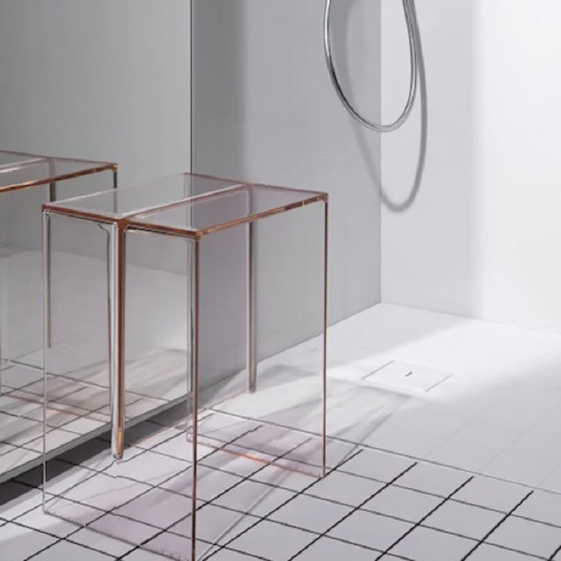 Табурет Laufen Kartell 3.8933.0.093.000.1 33 см, пластик, цвет пудровый розовый - Gidratop.ru изображение