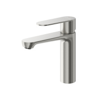 STYLUS-LS-IN Смеситель для раковины однорычажный с донным клапаном, сатин - Gidratop.ru изображение