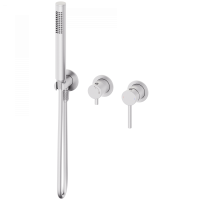 Смеситель для душевой системы встраиваемый WONZON & WOGHAND STICK, Брашированный никель (WW-838017-BN) - Gidratop.ru изображение