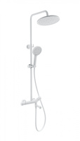 Душевая система с термостатом WONZON & WOGHAND T-1000, Белый матовый (WW-B3057-A-MW) - Gidratop.ru изображение