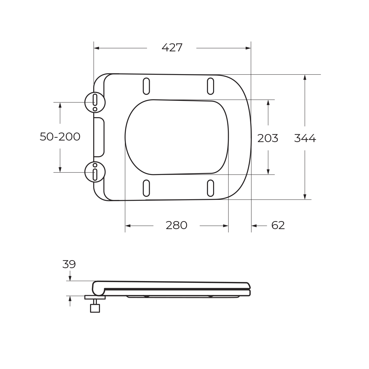 Унитаз подвесной безободковый BelBagno ARDENTE-R BB520CHR/BB2322SC - Gidratop.ru изображение