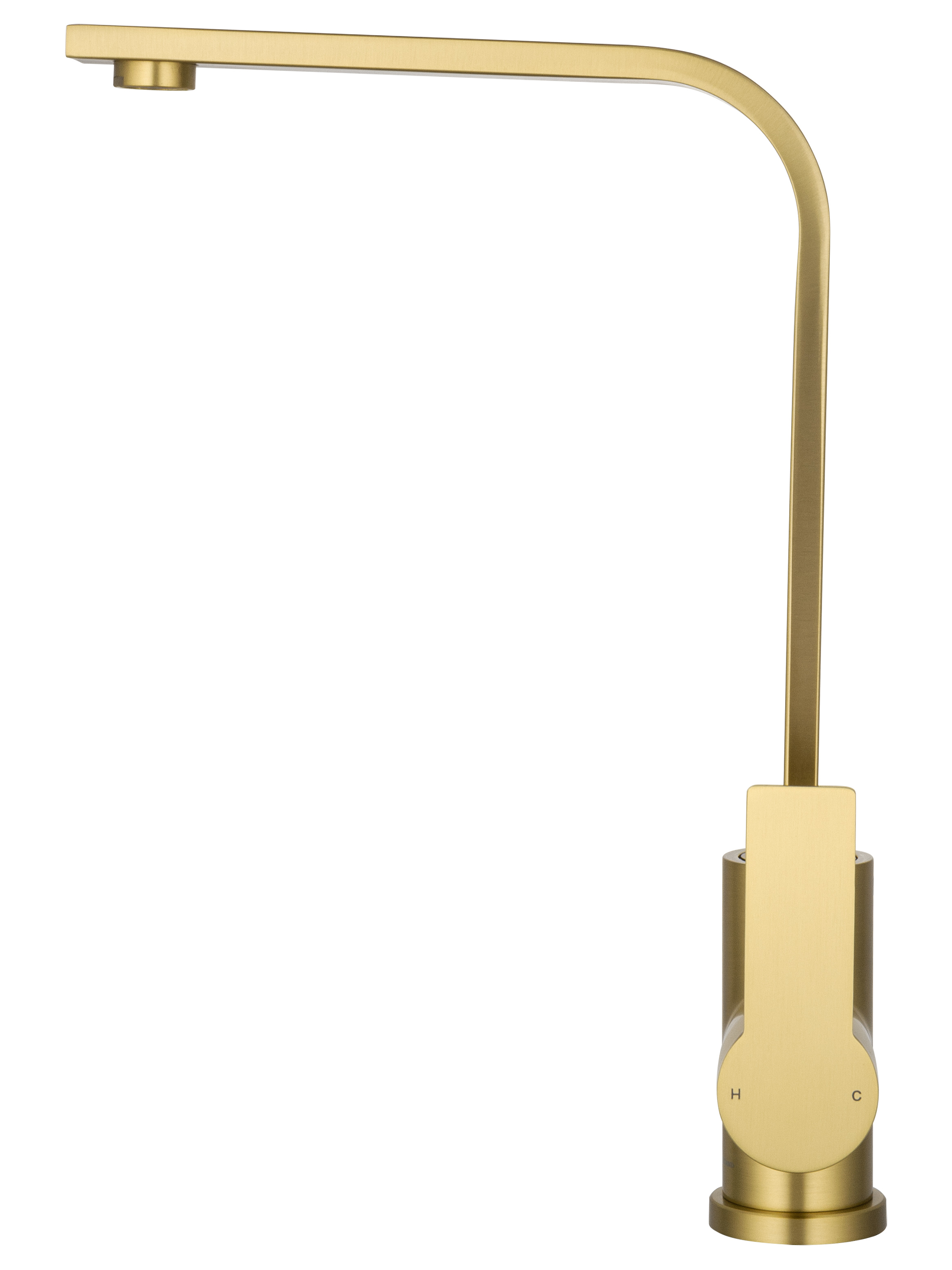 Смеситель для кухни WONZON & WOGHAND, Брашированное золото (WW-AE4550-BG) - Gidratop.ru изображение