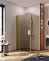 Душевой уголок CEZARES SLIDER-AH-1-80-90/100-BR-BORO - Gidratop.ru изображение