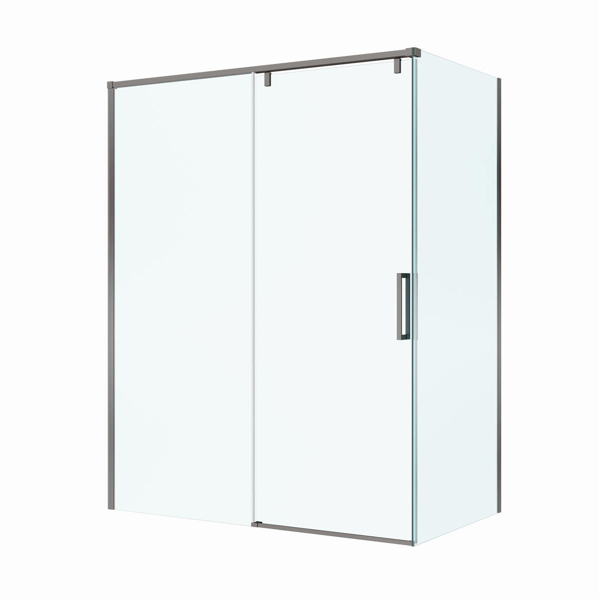Душевой уголок BelBagno SOFT_CLOSE-1-AH-1-160/90-C-GM - Gidratop.ru изображение