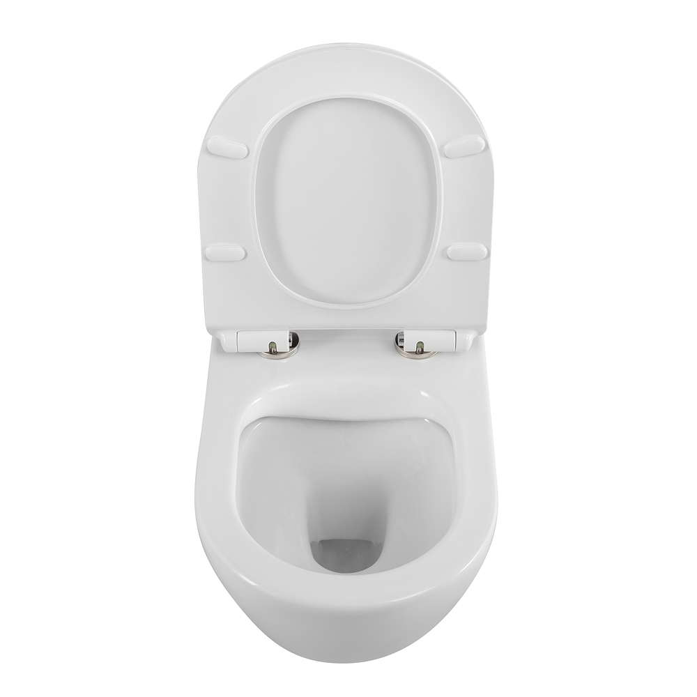 Унитаз подвесной безободковый BelBagno AMANDA BB051CHR/BB076SC - Gidratop.ru изображение