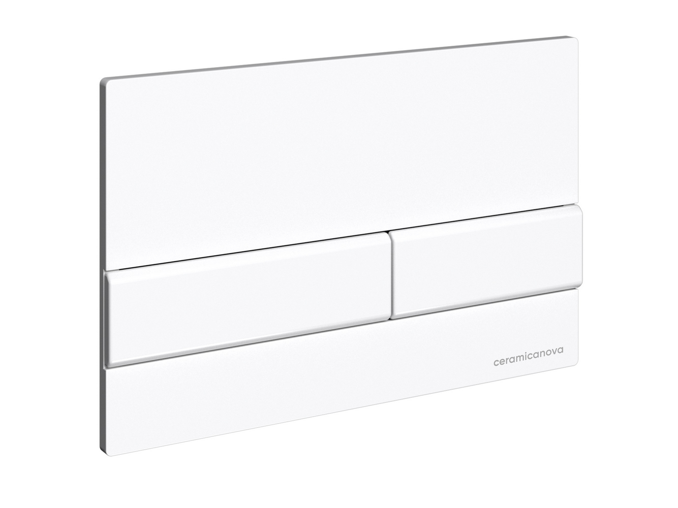 Система инсталляции для унитазов CERAMICANOVA Envision с кнопкой смыва Flat цвет белый, креплениями, арт. CN1002W - Gidratop.ru изображение