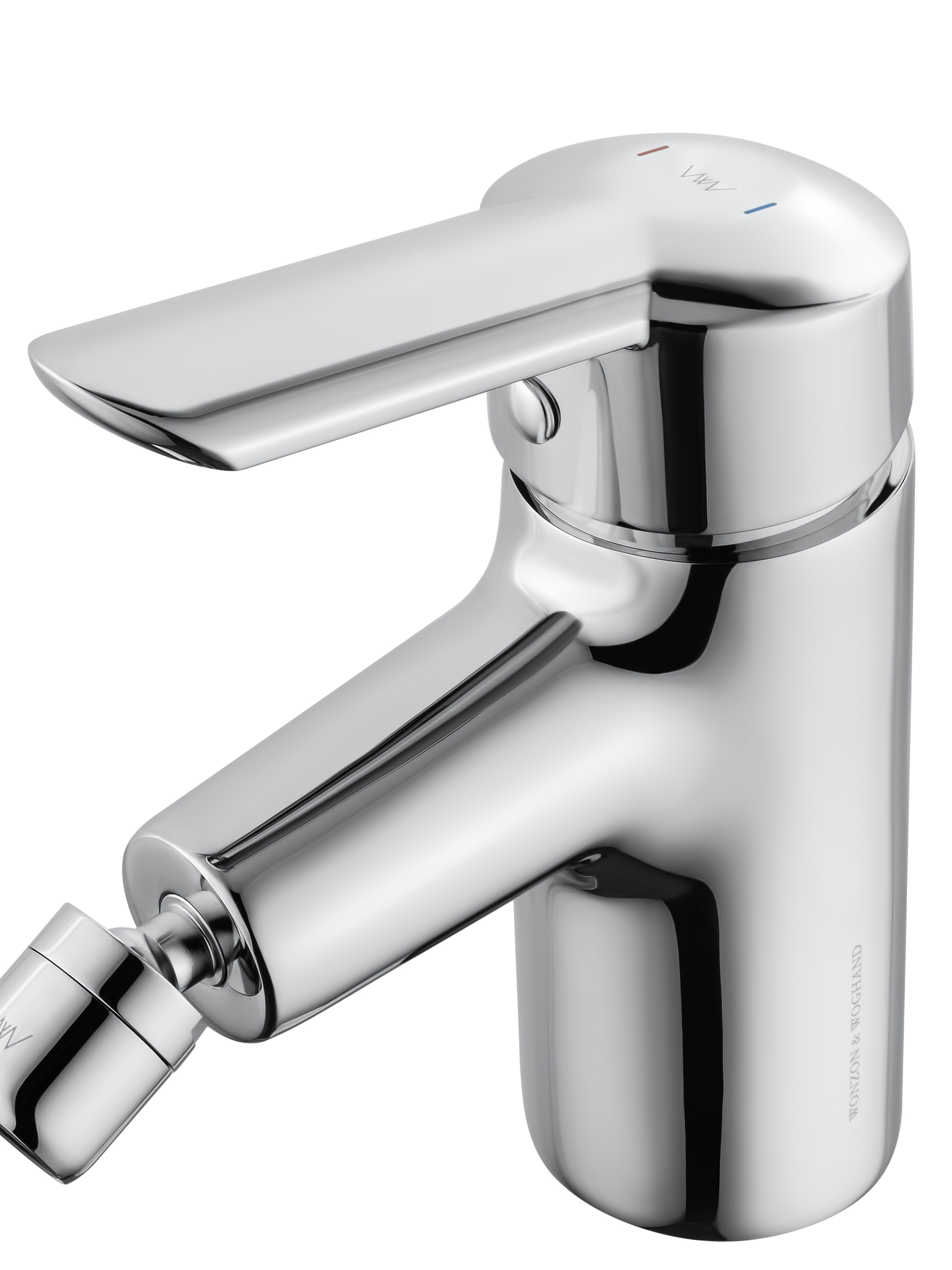 Смеситель для биде WONZON & WOGHAND BAROQUE, Хром (WW-195001-CR) - Gidratop.ru изображение