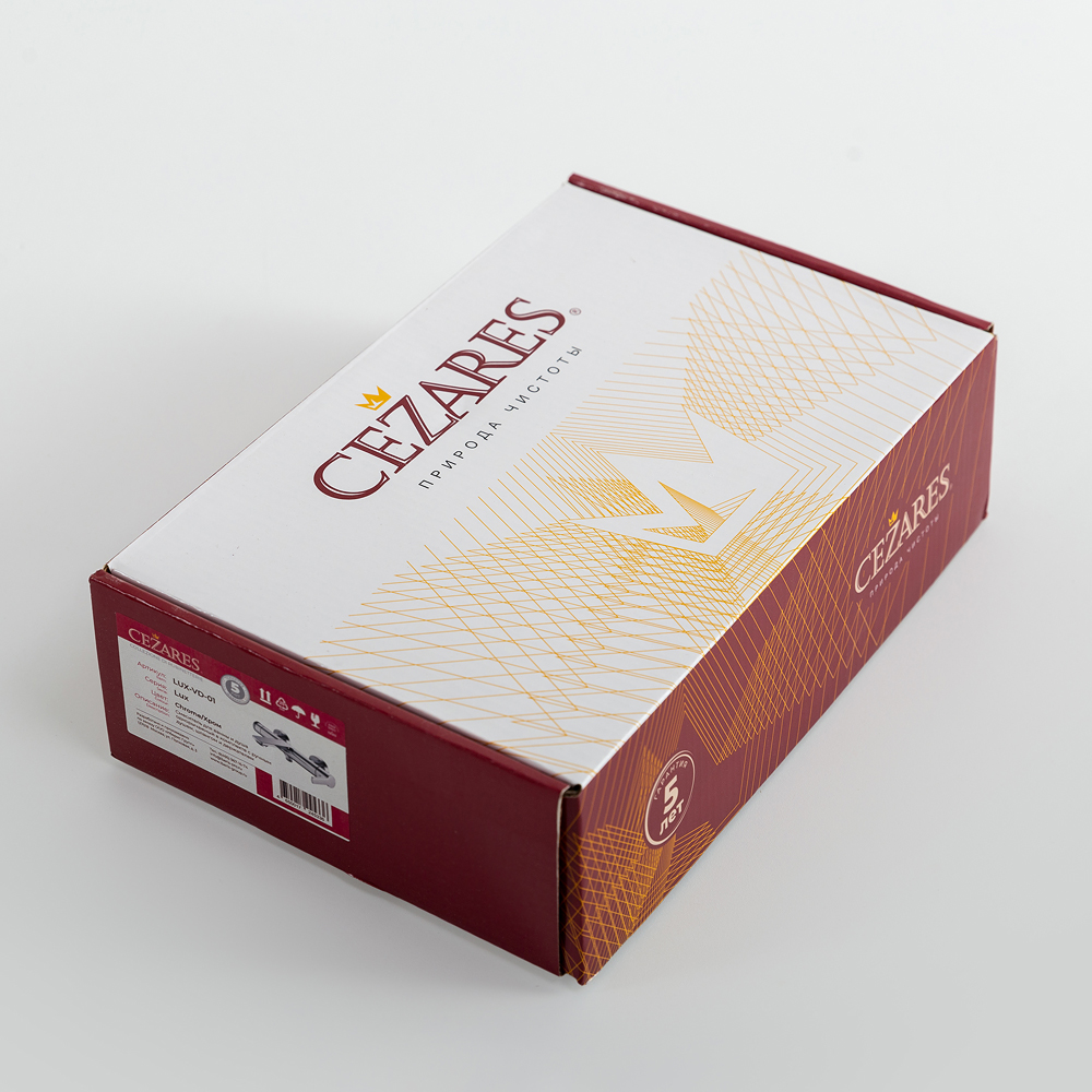 LUX-VD-01 Смеситель для ванны и душа однорычажный в комплекте с ручным душем, шлангом и держателем, хром - Gidratop.ru изображение