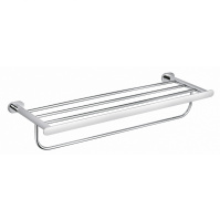 Полотенцедержатель с полкой WONZON & WOGHAND FIRST, Хром (WW-8481) - Gidratop.ru изображение