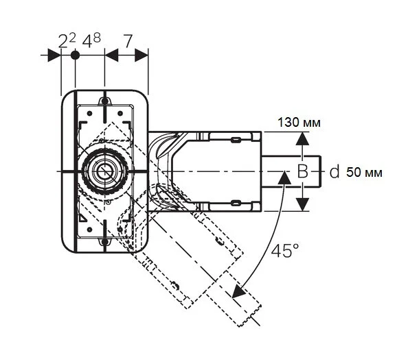 Корпус душевого канала Geberit CleanLine 154.150.00.1 для стяжки пола от 90 мм; L30см - Gidratop.ru изображение
