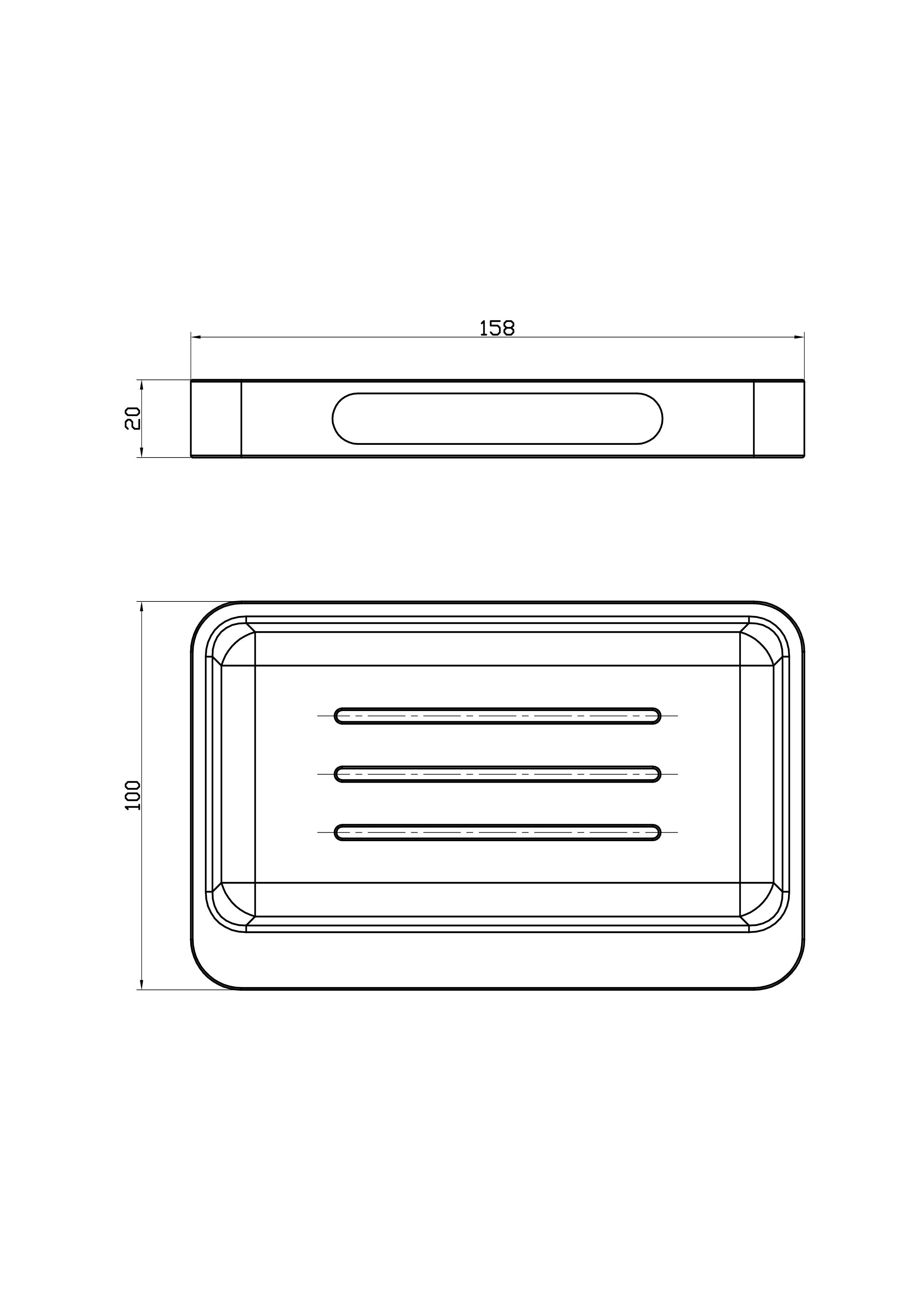Мыльница с держателем WONZON & WOGHAND, Хром (WW-9524) - Gidratop.ru изображение