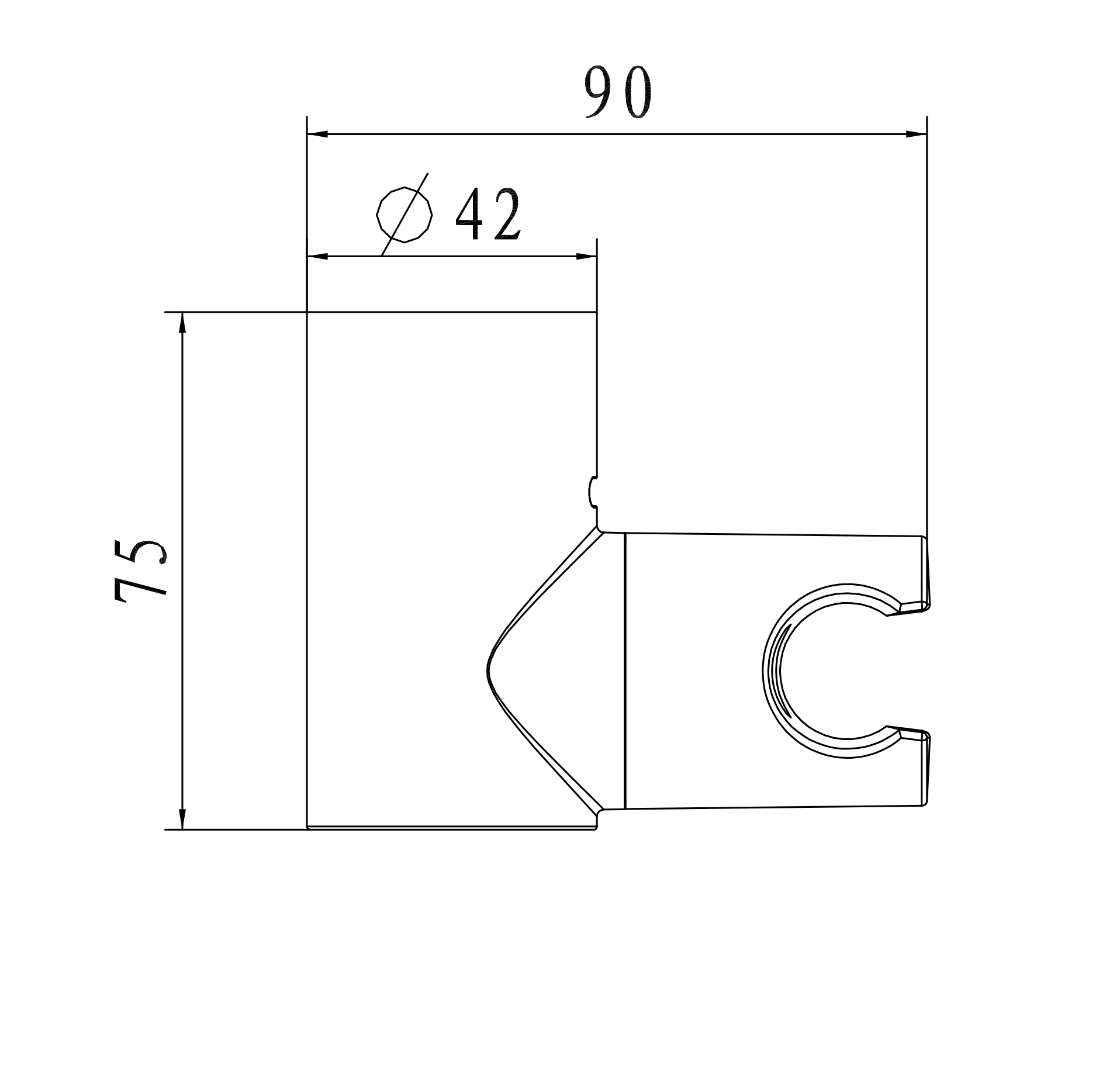 Настенный держатель WONZON & WOGHAND, Хром (WW-994224-CR) - Gidratop.ru изображение
