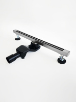 Душевой трап 60 см WONZON & WOGHAND, Брашированный никель (WW-65406T-BR) - Gidratop.ru изображение