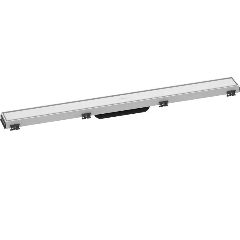 Решетка для дренажного канала Hansgrohe RainDrain Match, 80 см, белый матовый, 56038700 - Gidratop.ru изображение