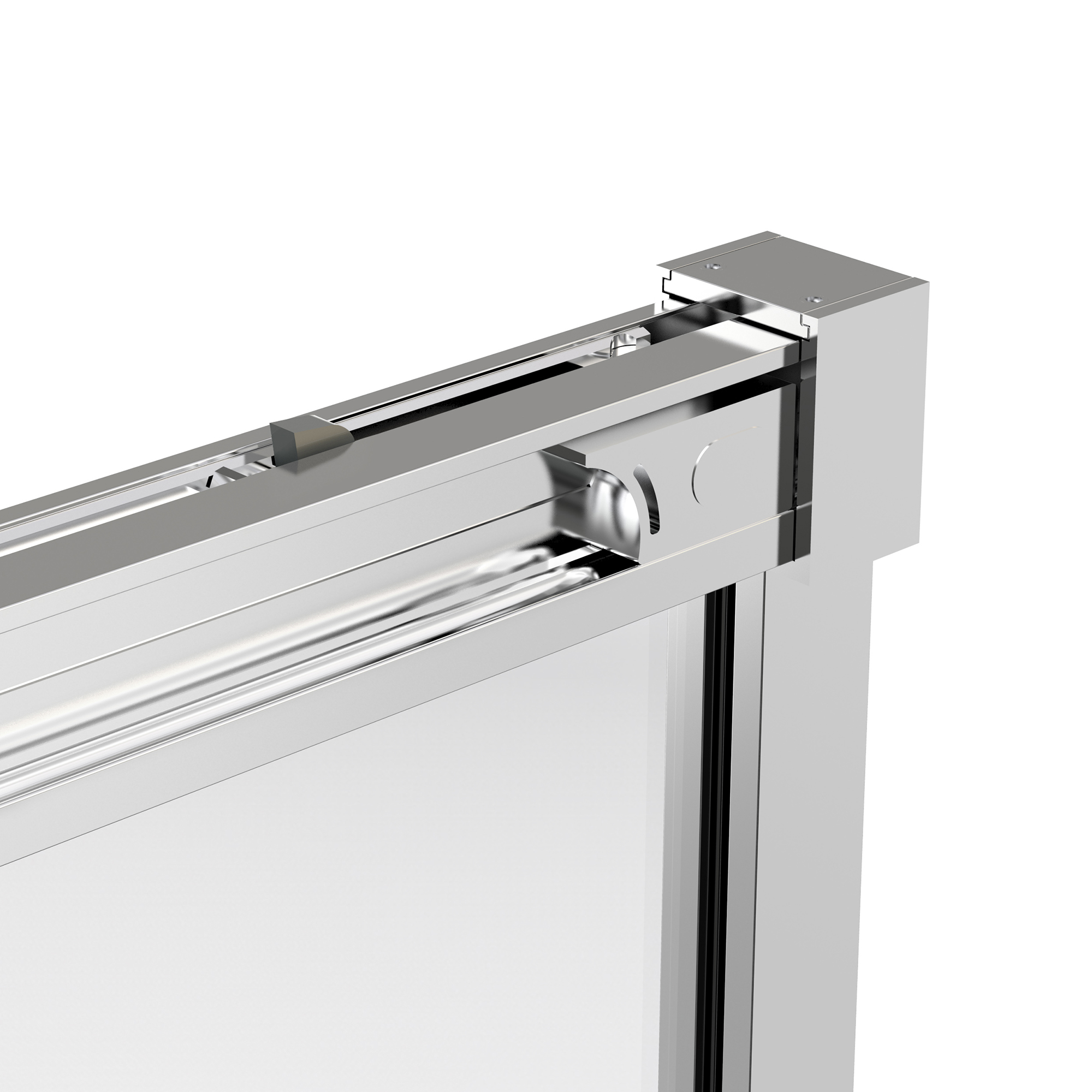 Душевой уголок Stella VSR-1ST9013CL, 1300*900, хром, стекло прозрачное - Gidratop.ru изображение