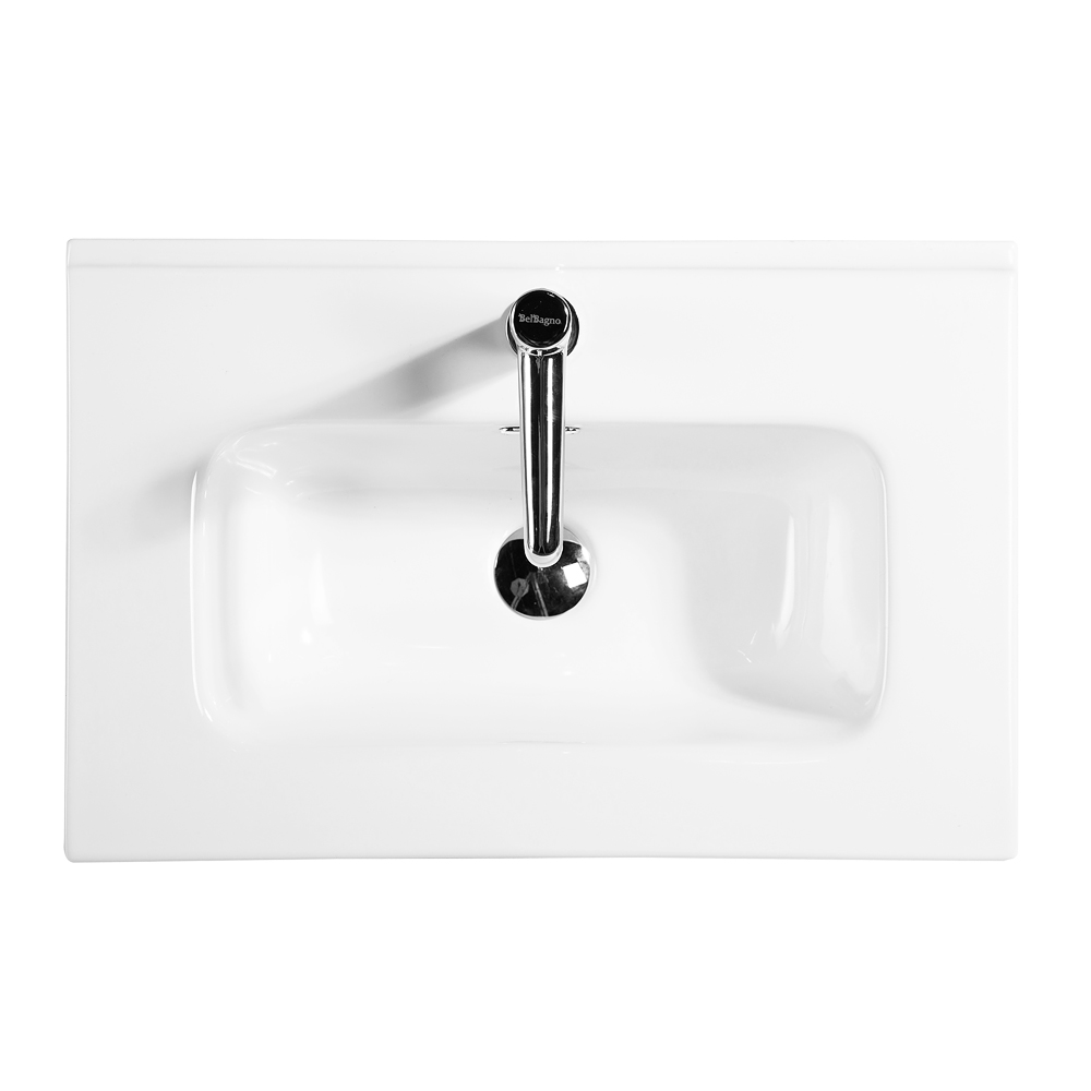 Керамическая раковина BB700/390ETL, 710x390x170 - Gidratop.ru изображение