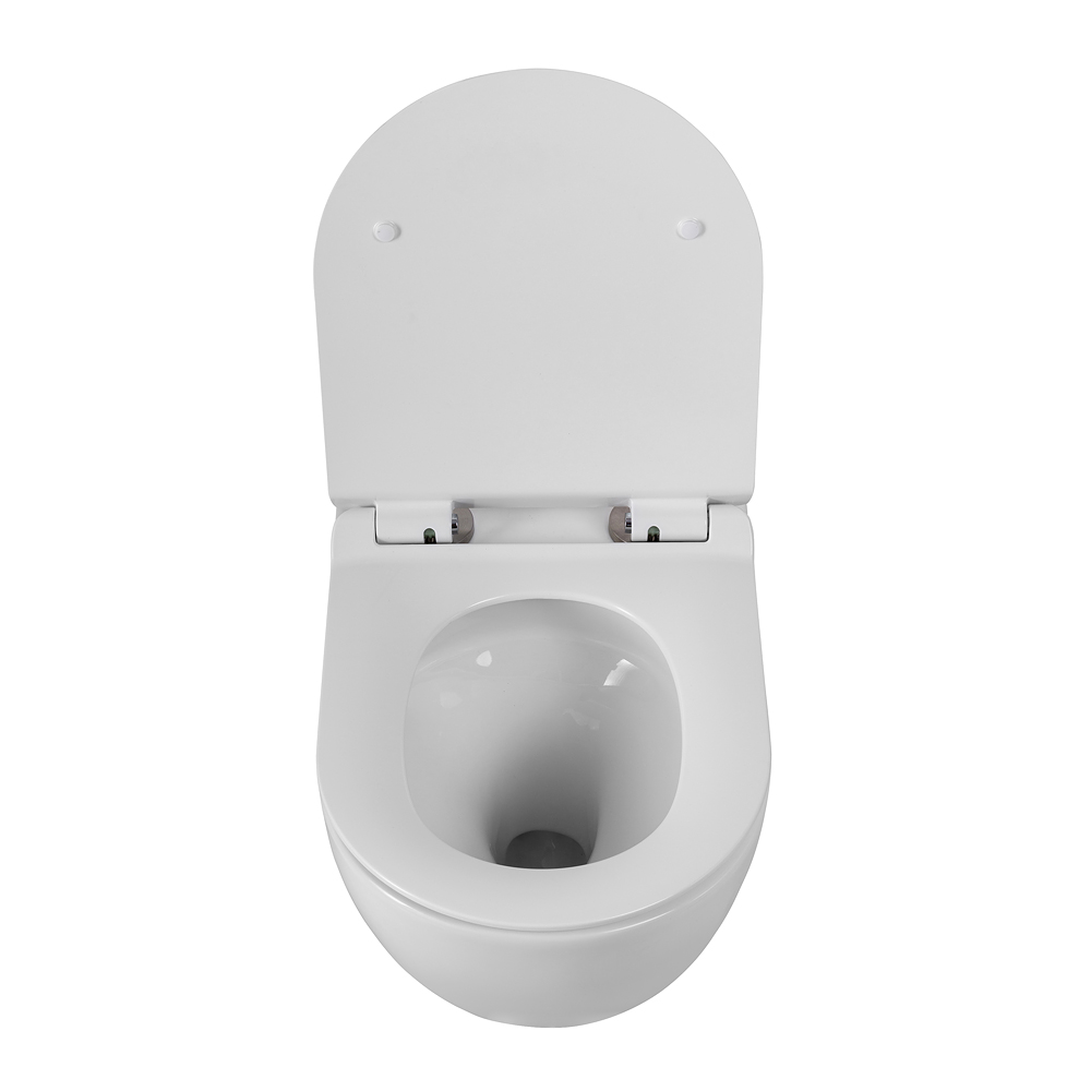 Унитаз подвесной безободковый BelBagno SFERA-TOR BB046CH-TOR/BB2111SC - Gidratop.ru изображение