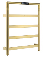 Полотенцесушитель электрический WONZON & WOGHAND KÖLN, Брашированное золото (WW-A6014-BG)