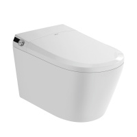 Электронный унитаз-биде ABBER Bequem AC1119S подвесной белый - Gidratop.ru изображение